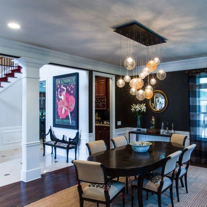 Planet Rectangle Chandelier-Chandelier-Briglighting