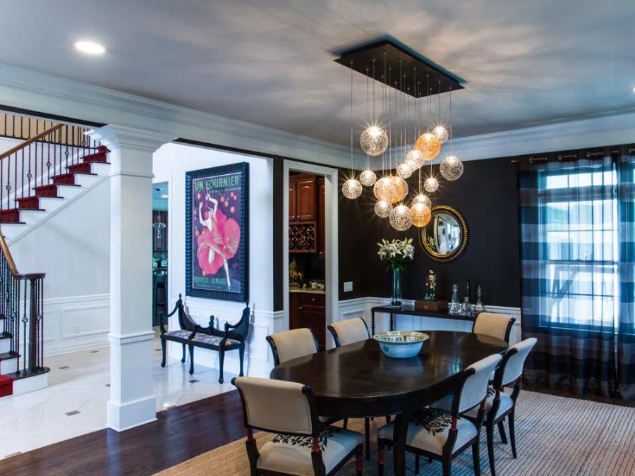 Planet Square Chandelier-Chandelier-Briglighting