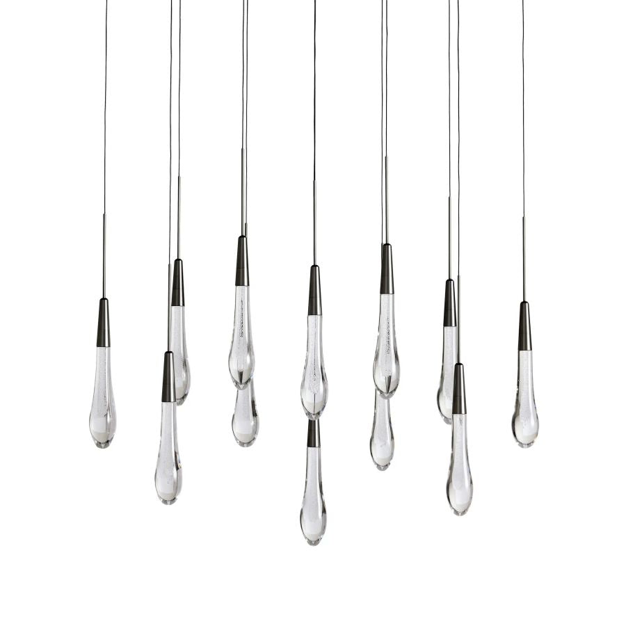 Raindrop Linear Chandelier-Chandelier-Briglighting