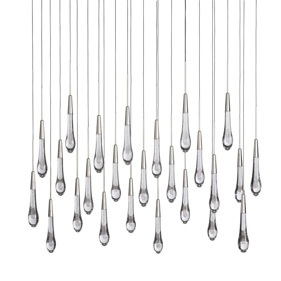 Raindrop Linear Chandelier-Chandelier-Briglighting