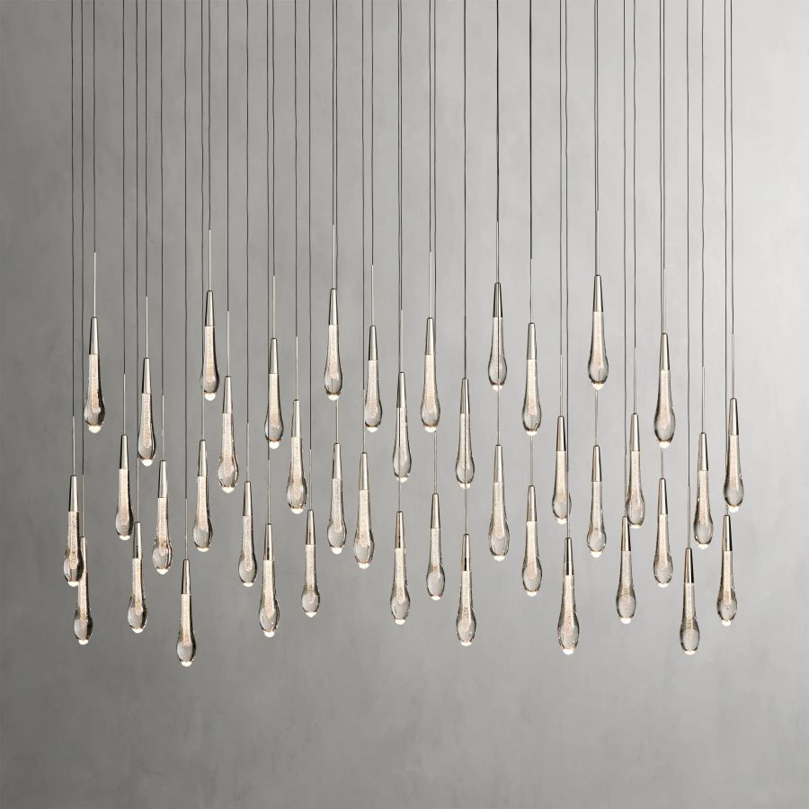 Raindrop Linear Chandelier-Chandelier-Briglighting