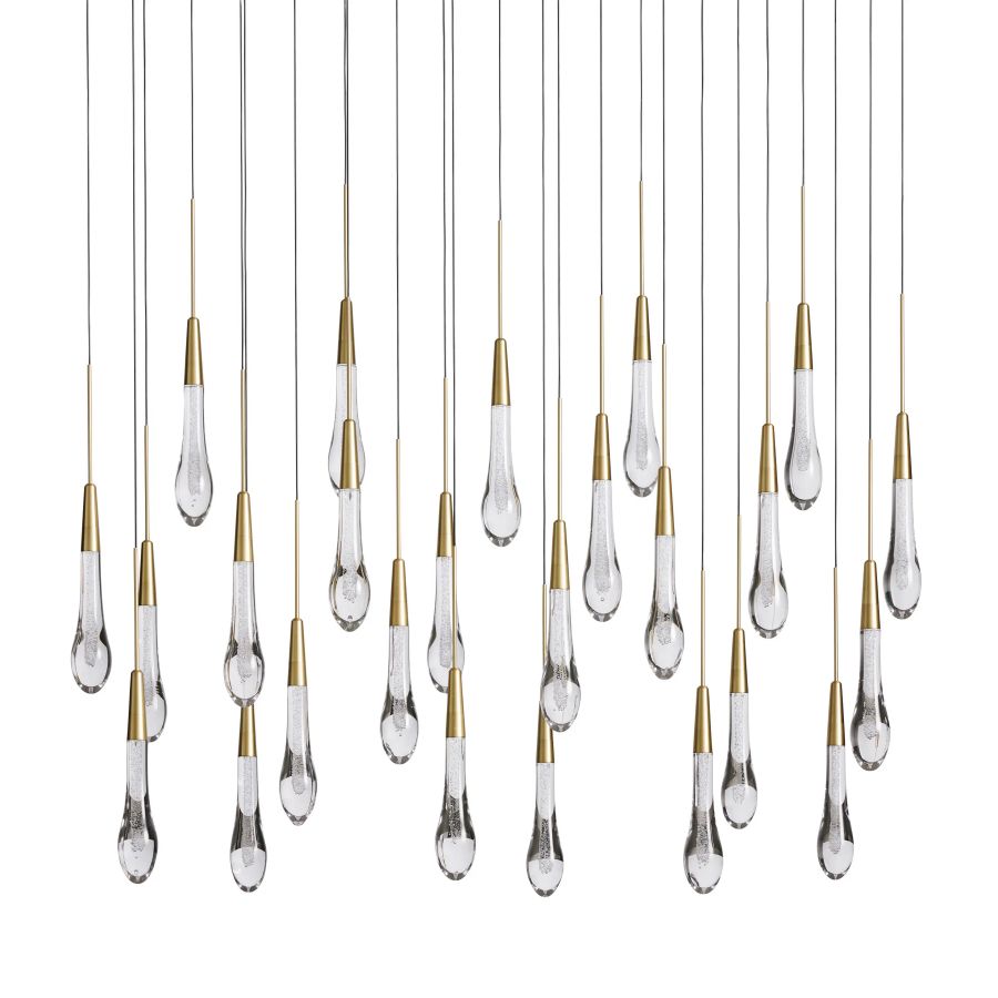 Raindrop Linear Chandelier-Chandelier-Briglighting