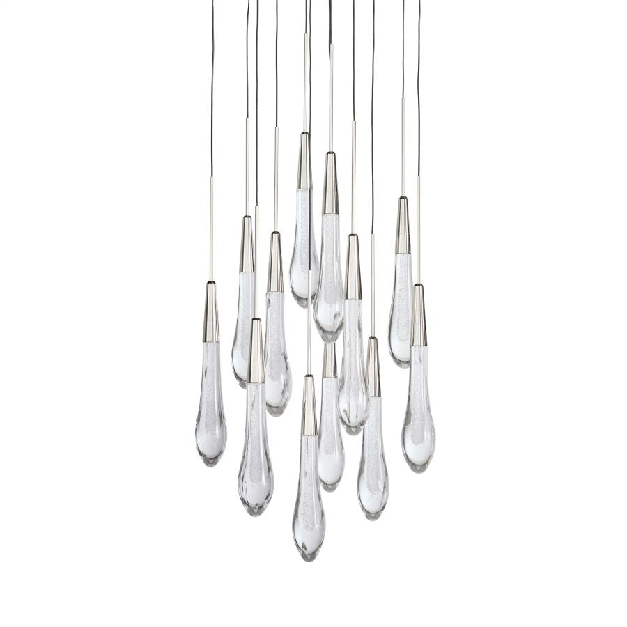 Raindrop Round Chandelier-Chandelier-Briglighting