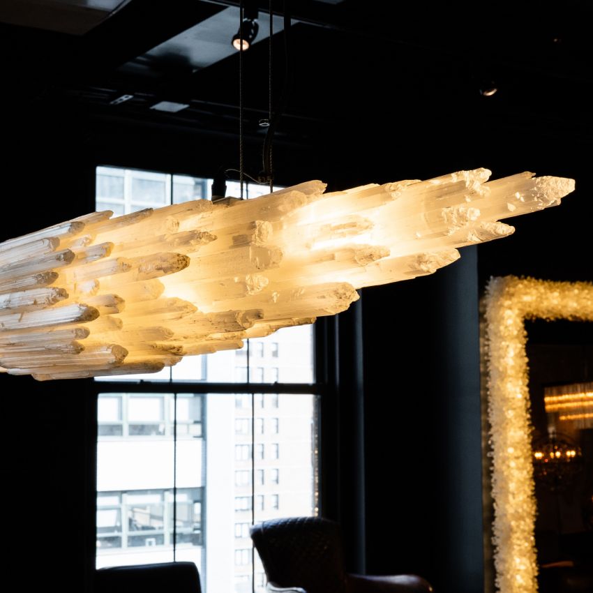 Claire Square Chandelier-Chandelier-Briglighting