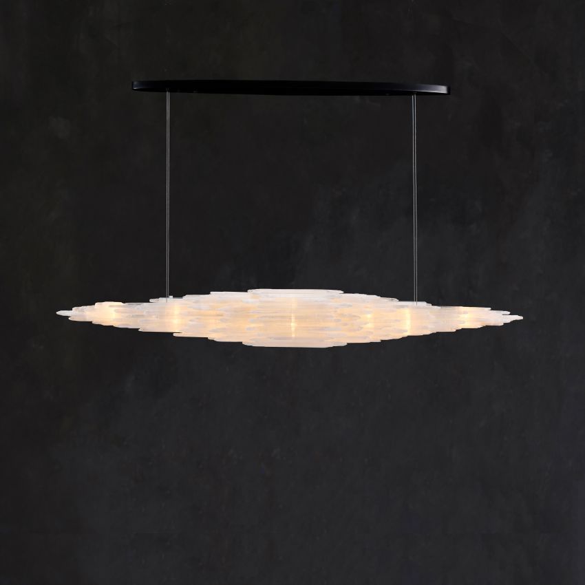 Claire Square Chandelier-Chandelier-Briglighting