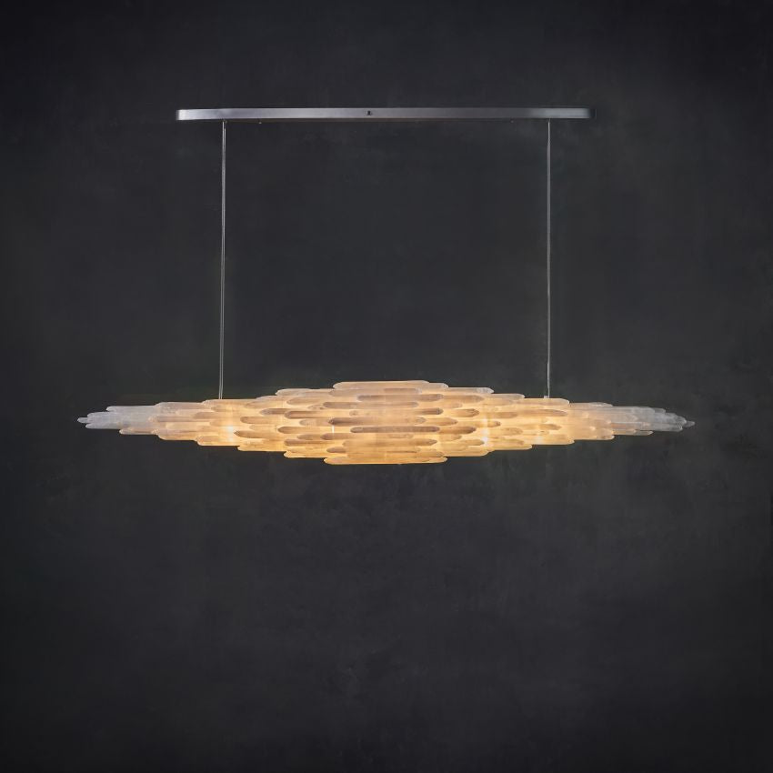 Claire Square Chandelier-Chandelier-Briglighting
