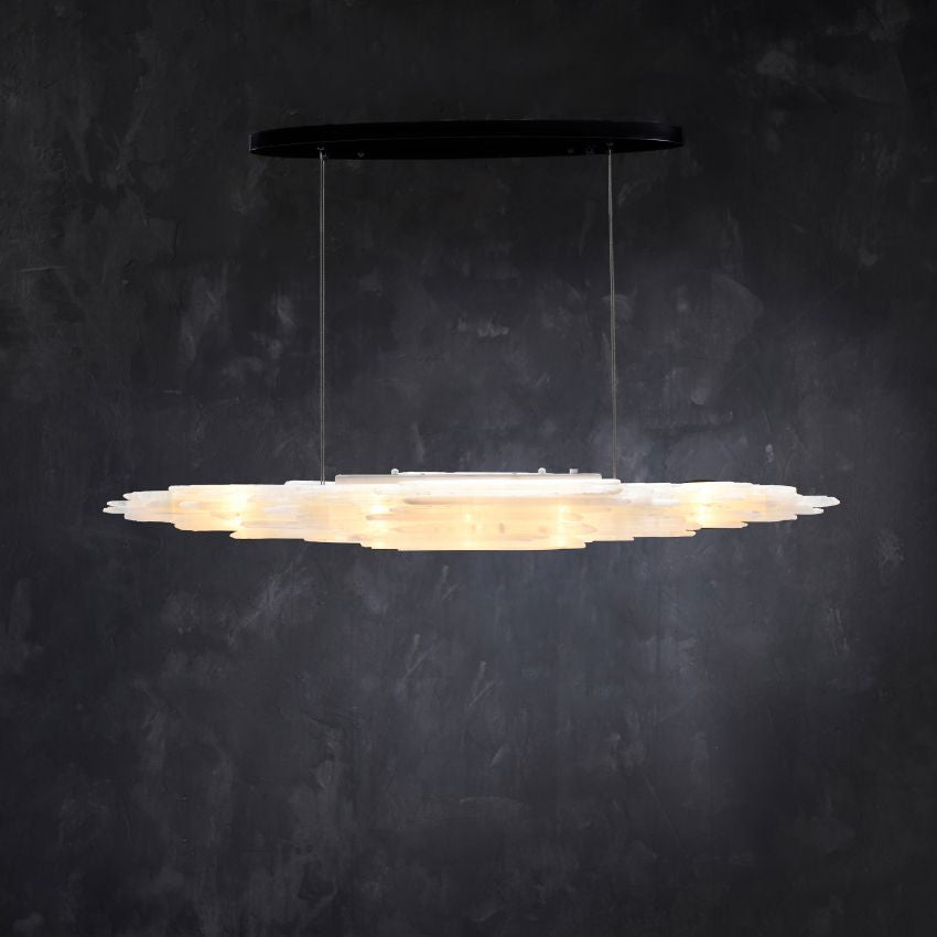 Claire Square Chandelier-Chandelier-Briglighting