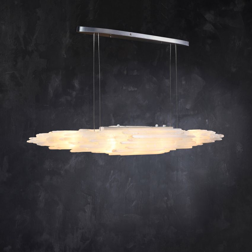 Claire Square Chandelier-Chandelier-Briglighting