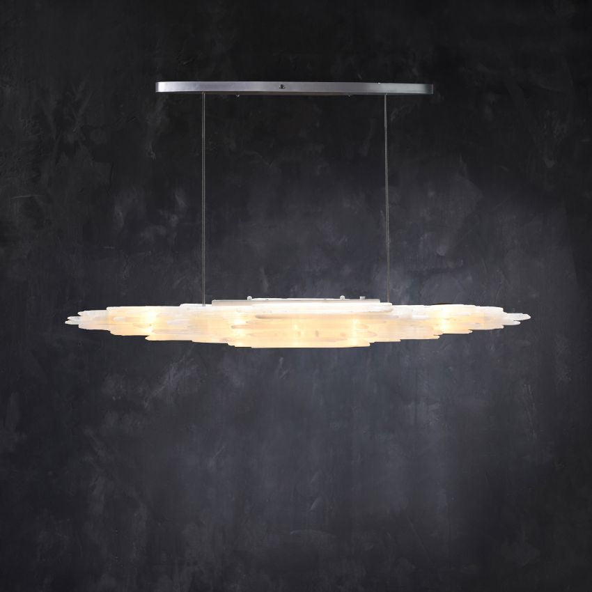 Claire Square Chandelier-Chandelier-Briglighting
