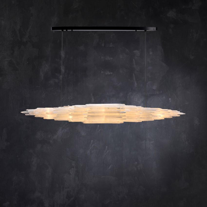 Claire Square Chandelier-Chandelier-Briglighting