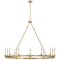 Shiloh Ring Chandelier-Chandelier-Briglighting