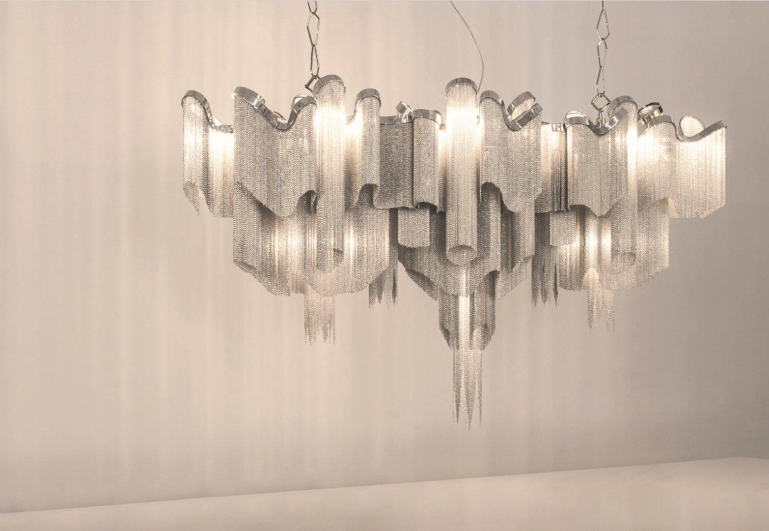 Stream Chain Chandelier-Chandelier-Briglighting