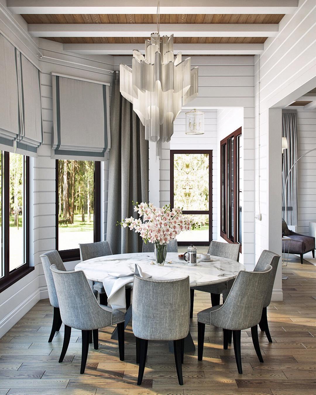 Stream Chain Chandelier-Chandelier-Briglighting