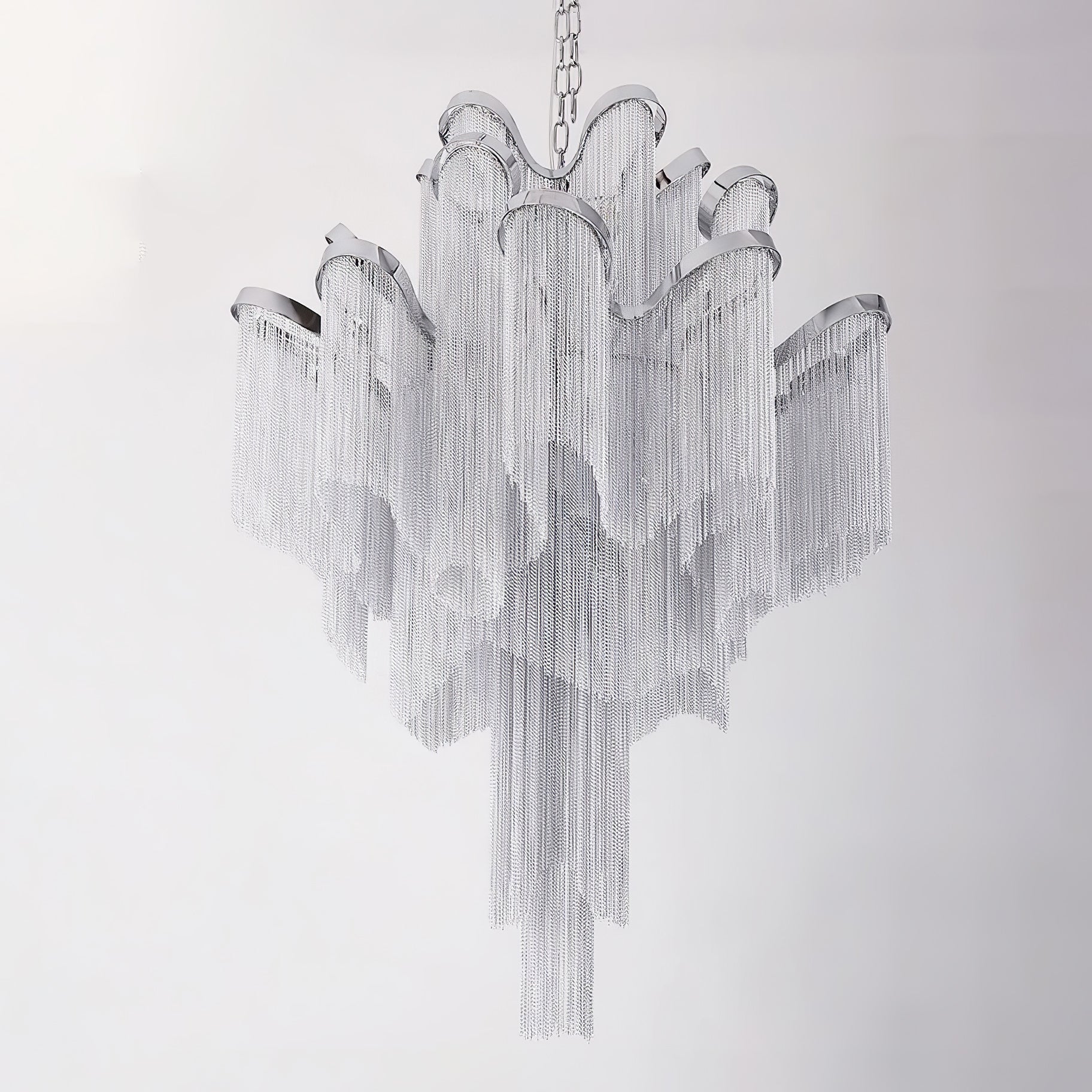 Stream Chain Chandelier-Chandelier-Briglighting