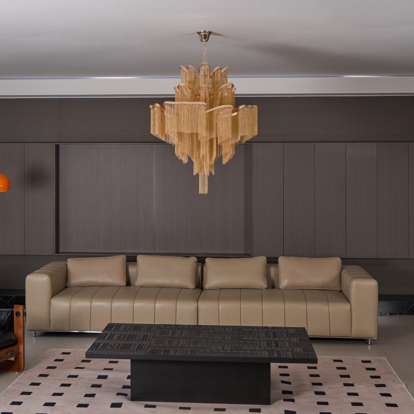 Stream Chain Chandelier-Chandelier-Briglighting