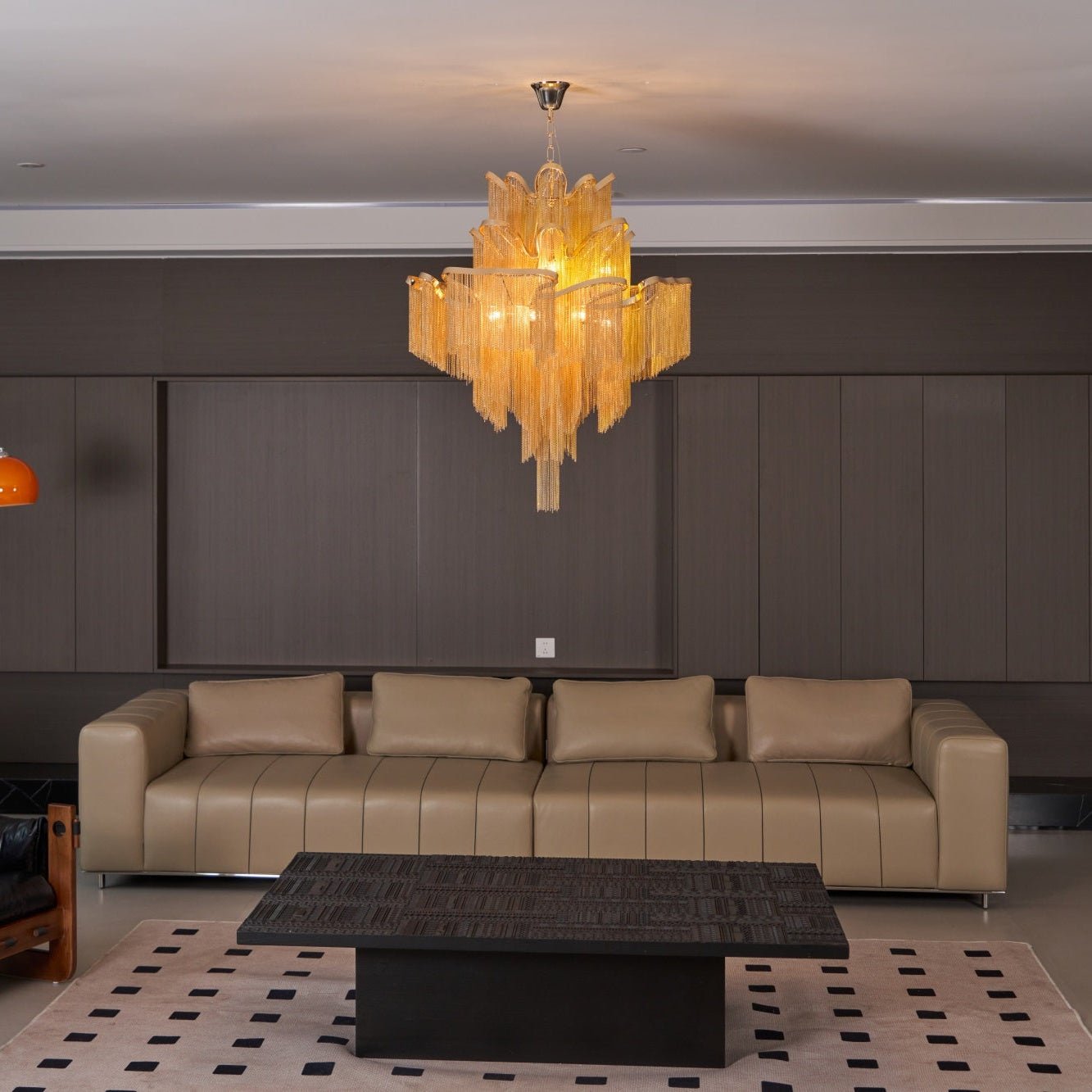 Stream Chain Chandelier-Chandelier-Briglighting