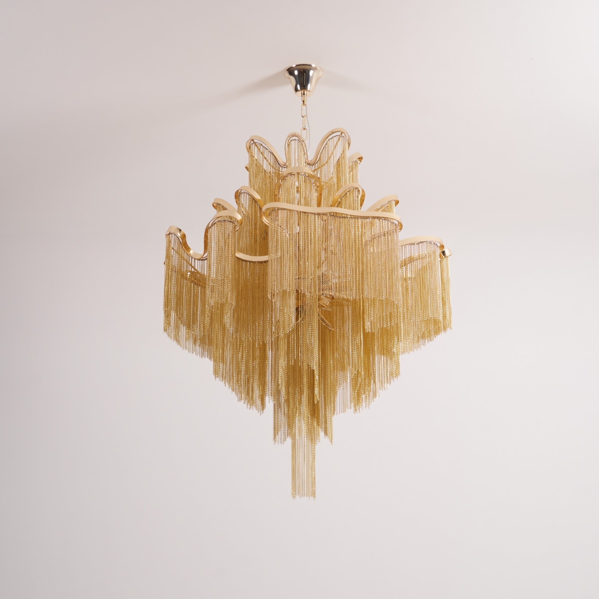 Stream Chain Chandelier-Chandelier-Briglighting