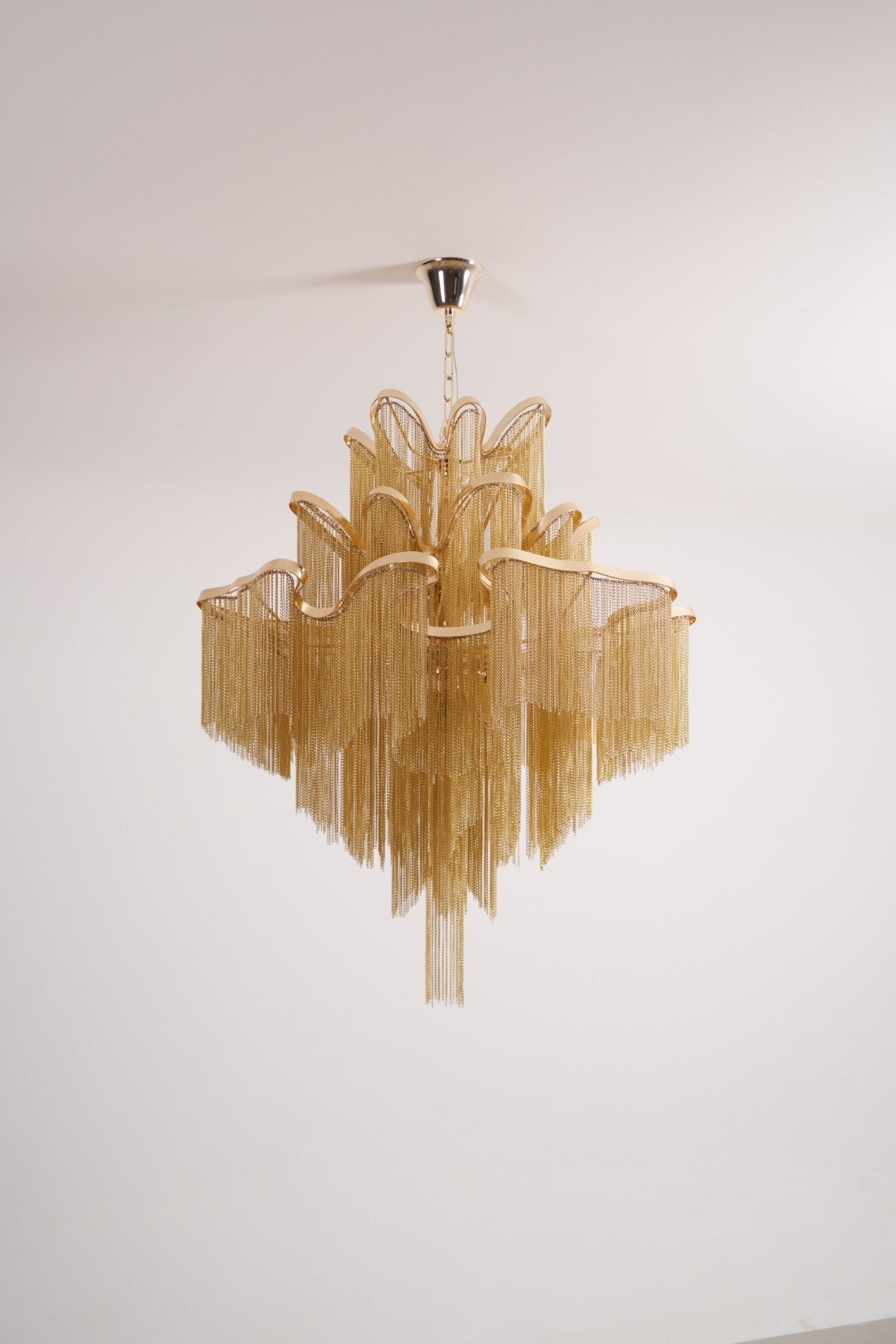 Stream Chain Chandelier-Chandelier-Briglighting