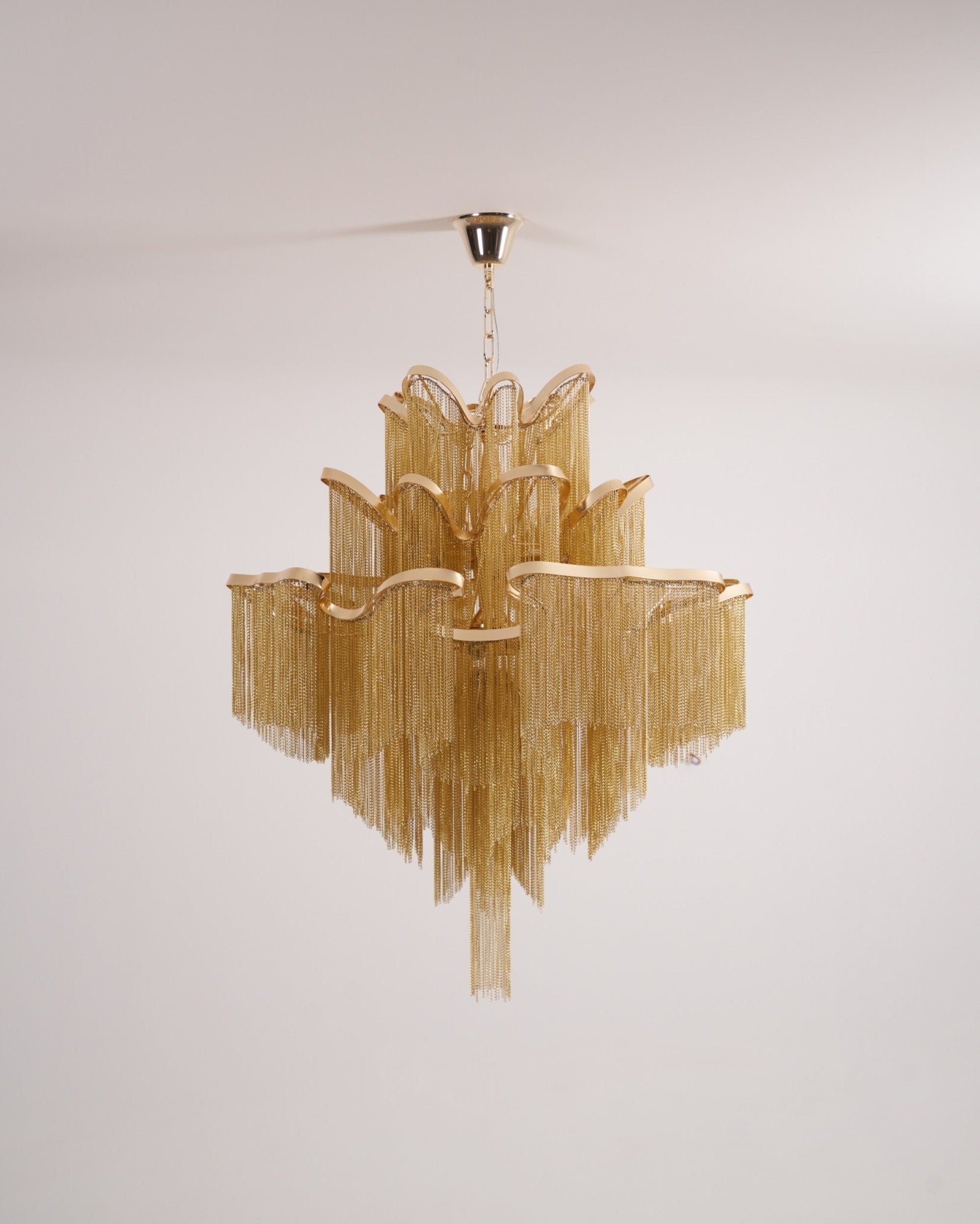 Stream Chain Chandelier-Chandelier-Briglighting