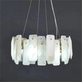 Dien Alabaster Round Chandelier-chandeliers for dining room,chandeliers for stairways,chandeliers for foyer,chandeliers for bedrooms,chandeliers for kitchen,chandeliers for living room-Briglighting