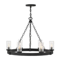 Tanner Round Chandelier-Chandelier-Briglighting