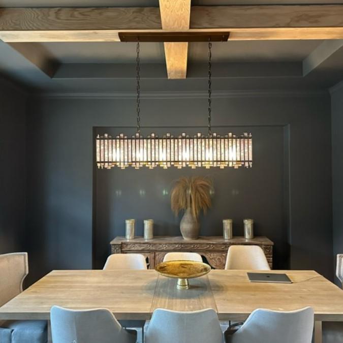 Theodore Rectangular Chandelier-Chandelier-Briglighting