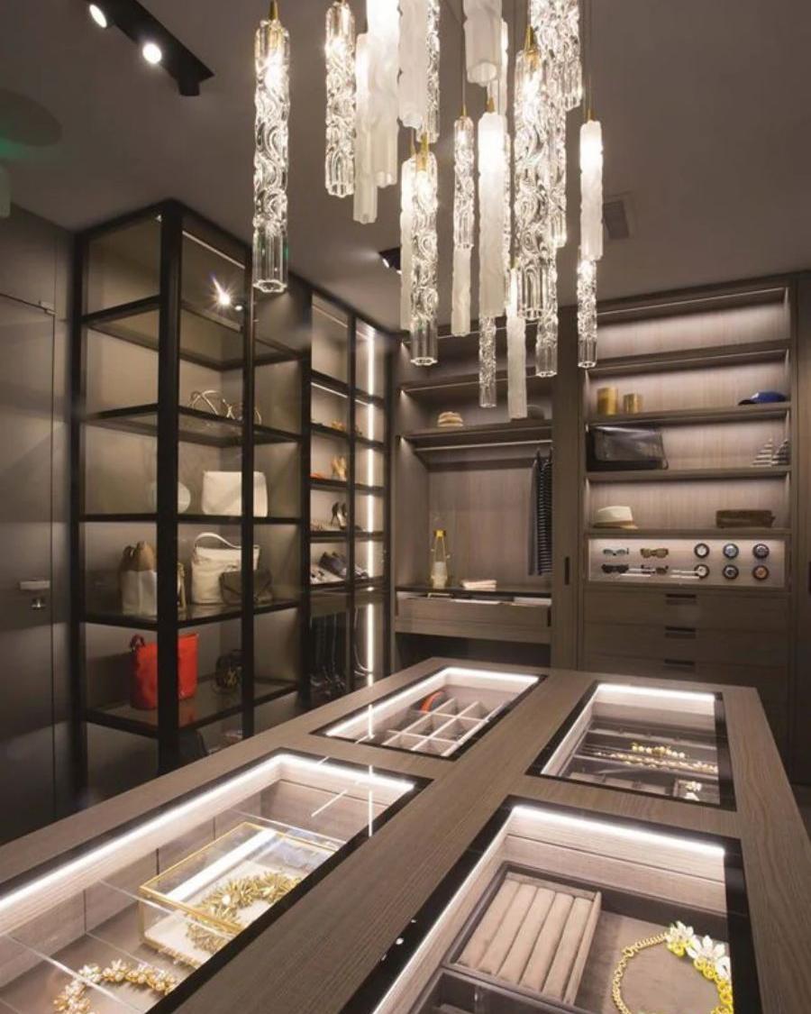 Wind Round Chandelier-Chandelier-Briglighting