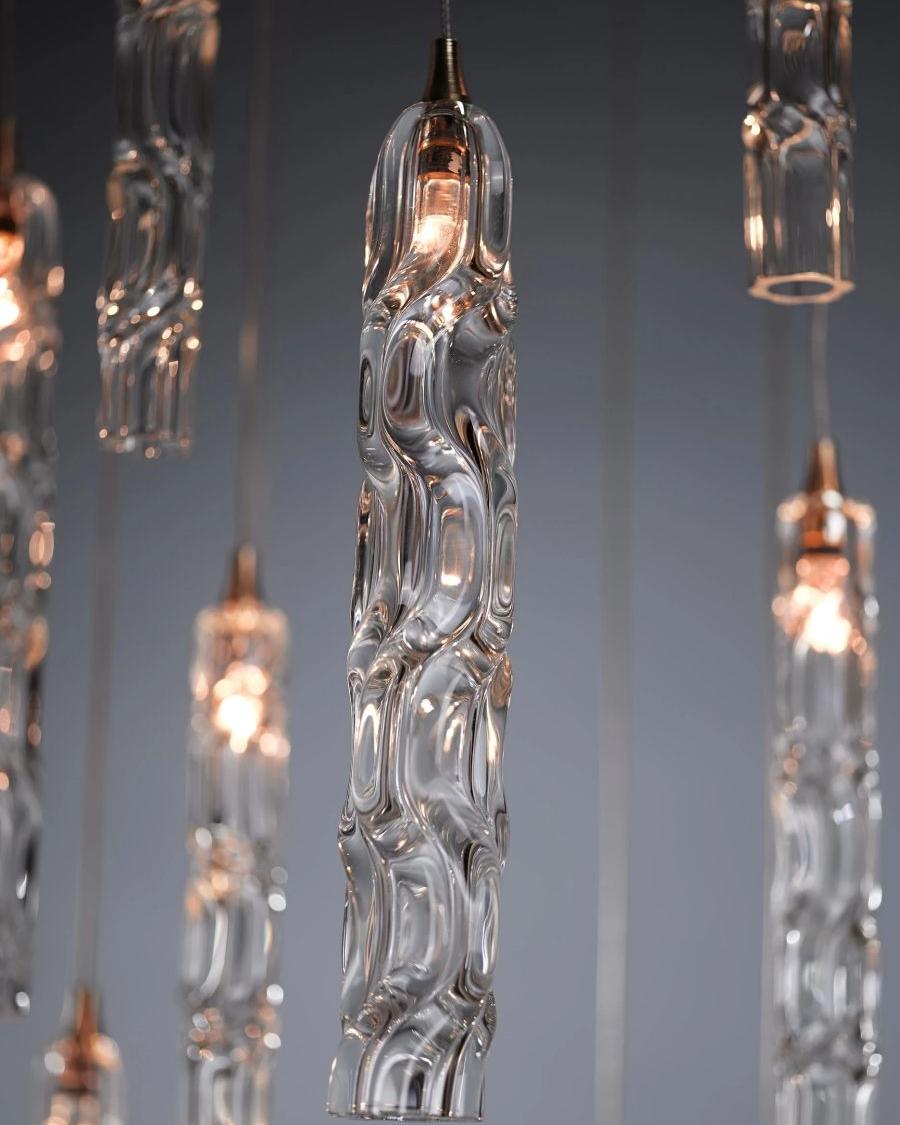Wind Round Chandelier-Chandelier-Briglighting