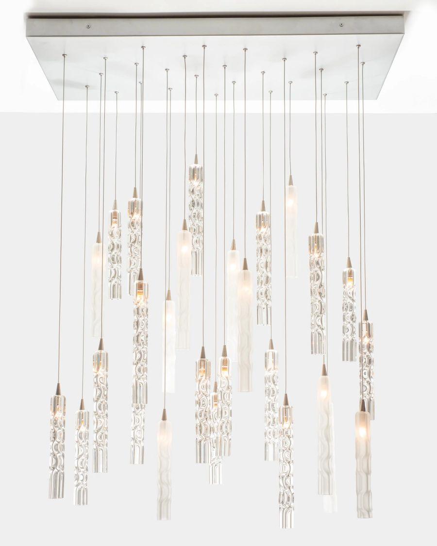Wind Rectangle Chandelier-Chandelier-Briglighting