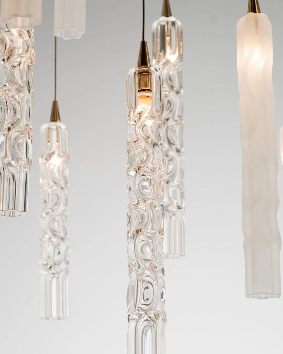 Wind Rectangle Chandelier-Chandelier-Briglighting