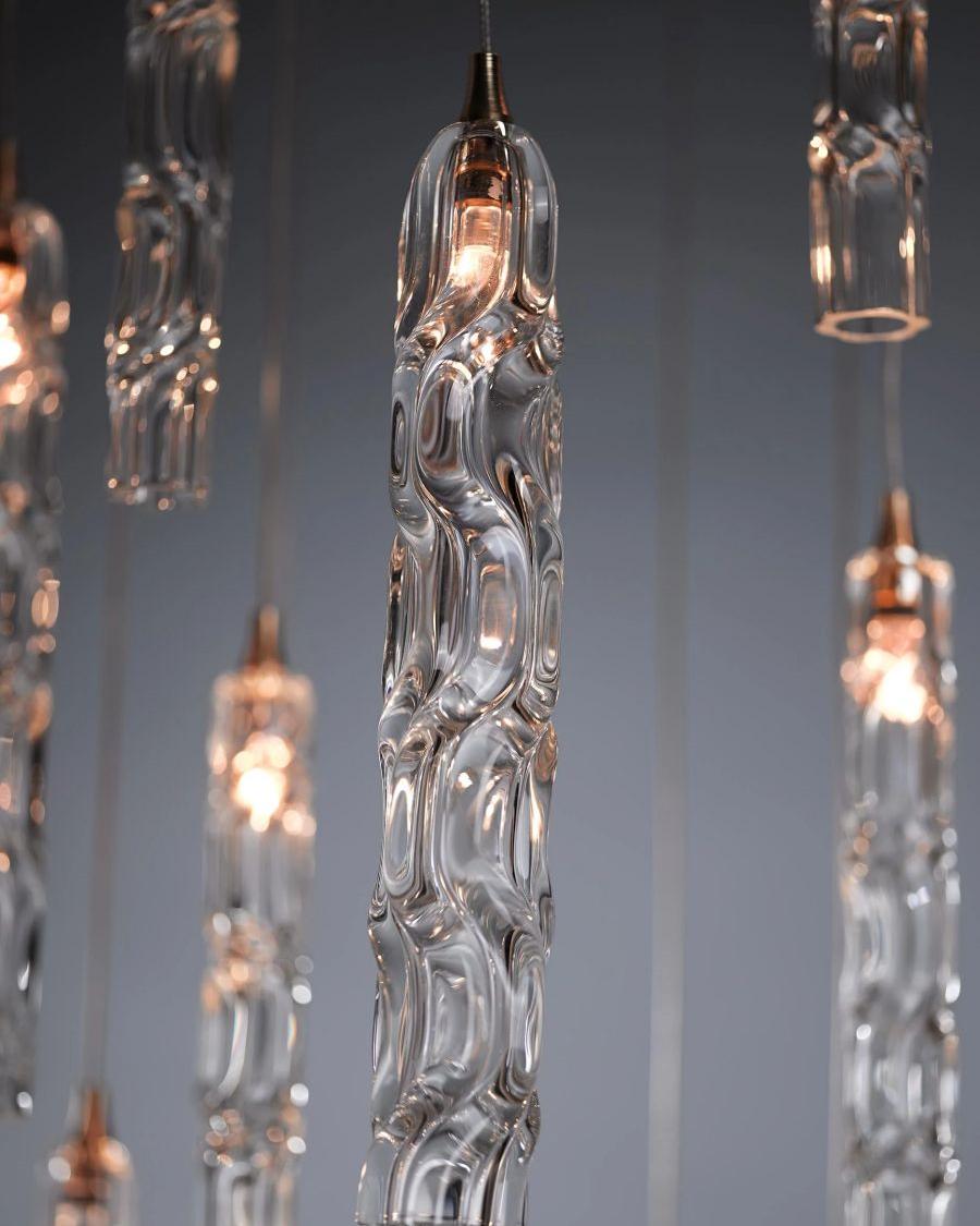 Wind Rectangle Chandelier-Chandelier-Briglighting