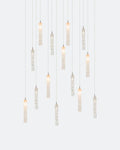 Wind Rectangle Chandelier-Chandelier-Briglighting