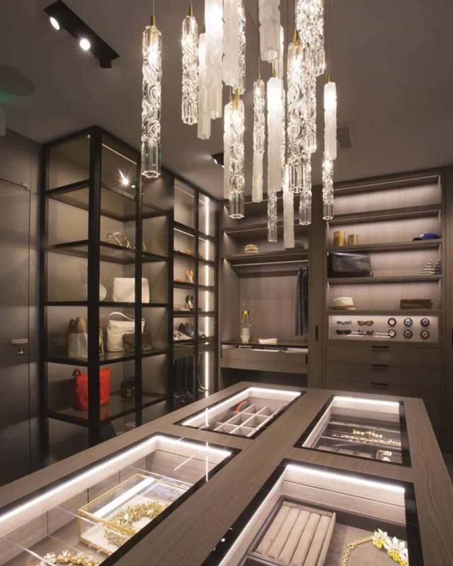 Wind Rectangle Chandelier-Chandelier-Briglighting