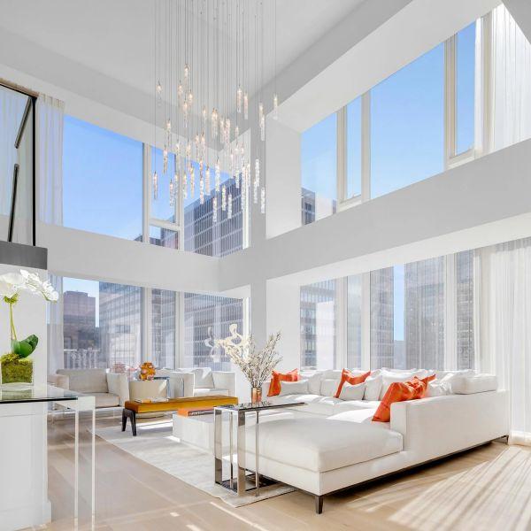 Wind Square Chandelier-Chandelier-Briglighting