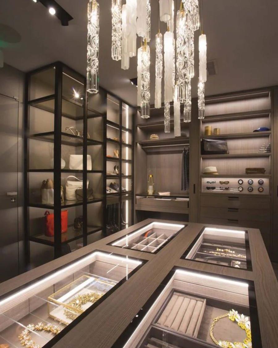Wind Square Chandelier-Chandelier-Briglighting