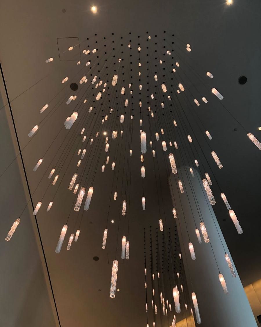 Wind Small Round Chandelier-Chandelier-Briglighting