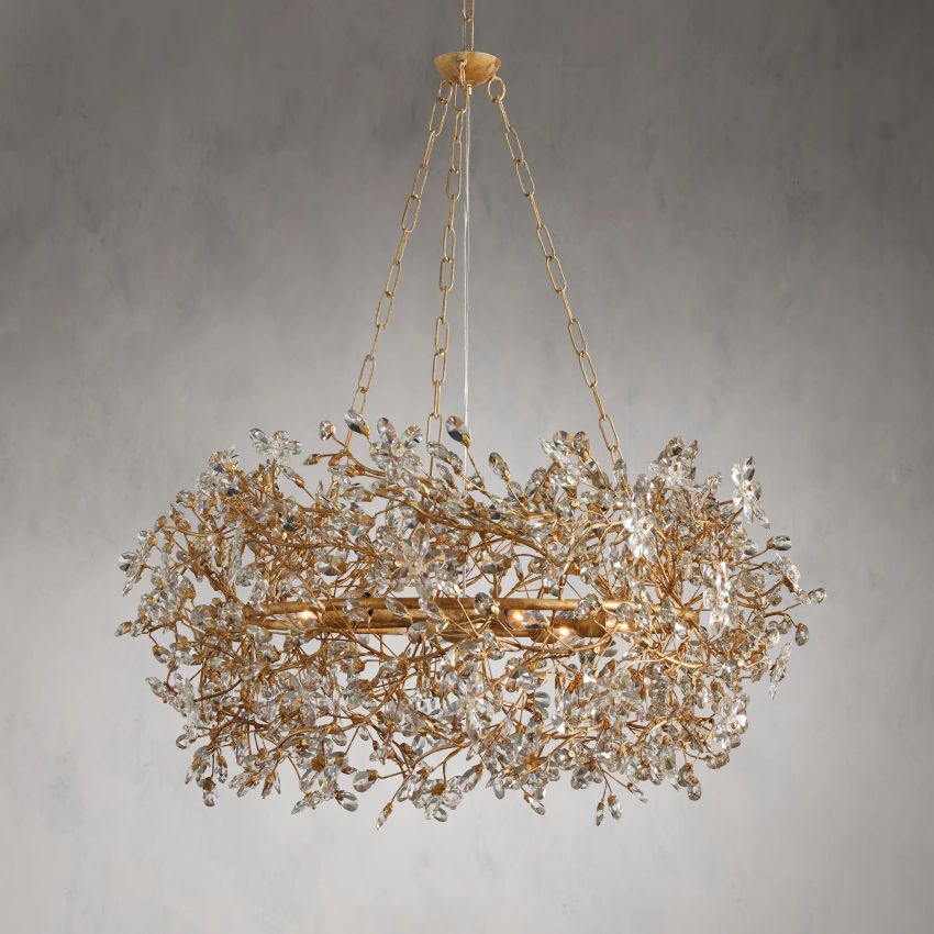 Fiore Crown Chandelier-Chandelier-Briglighting
