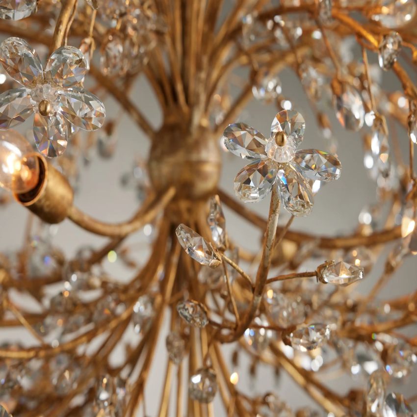 Fiore Round Chandelier-Chandelier-Briglighting