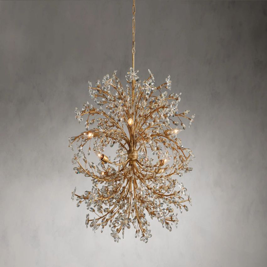 Fiore Round Chandelier-Chandelier-Briglighting