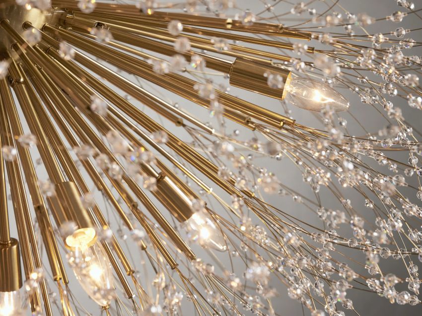 Dandelion Round Chandelier-Chandelier-Briglighting