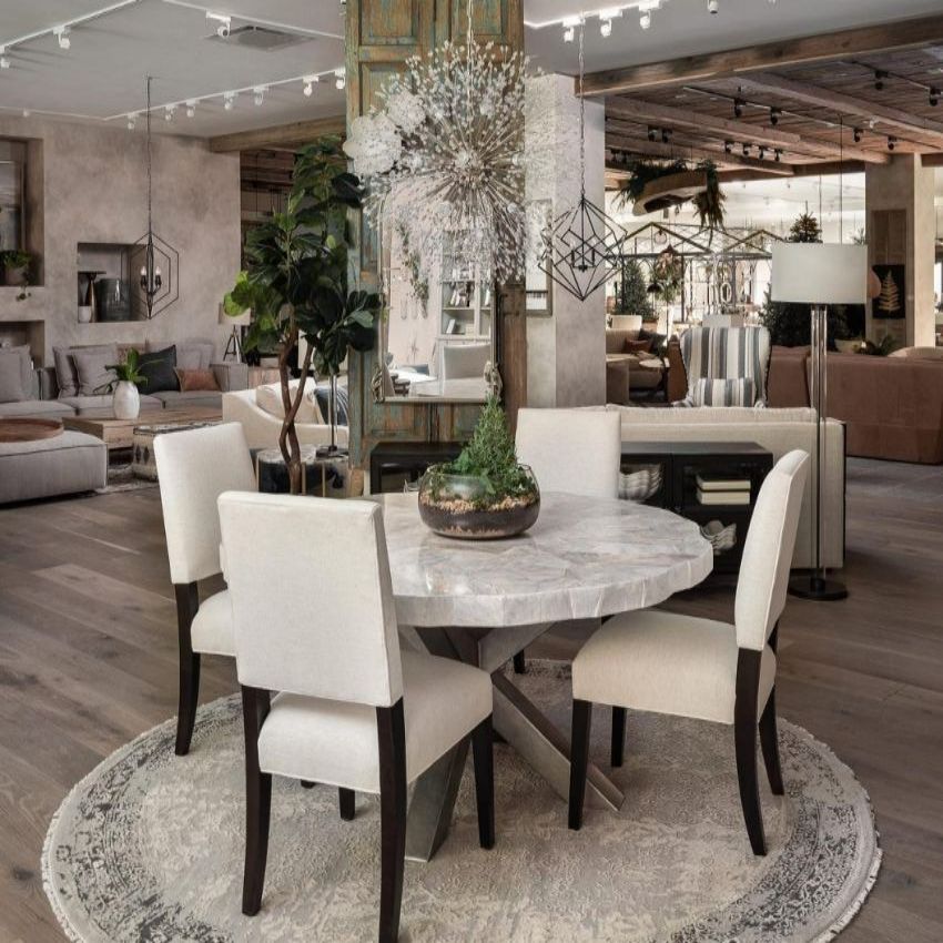 Dandelion Round Chandelier-Chandelier-Briglighting