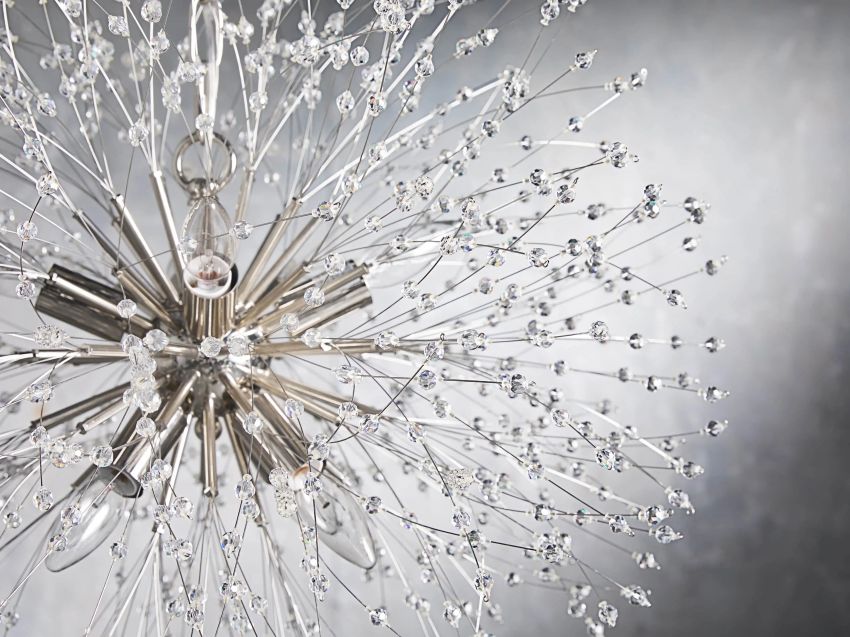 Dandelion Round Chandelier-Chandelier-Briglighting