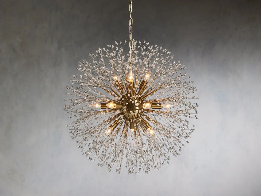 Dandelion Round Chandelier-Chandelier-Briglighting