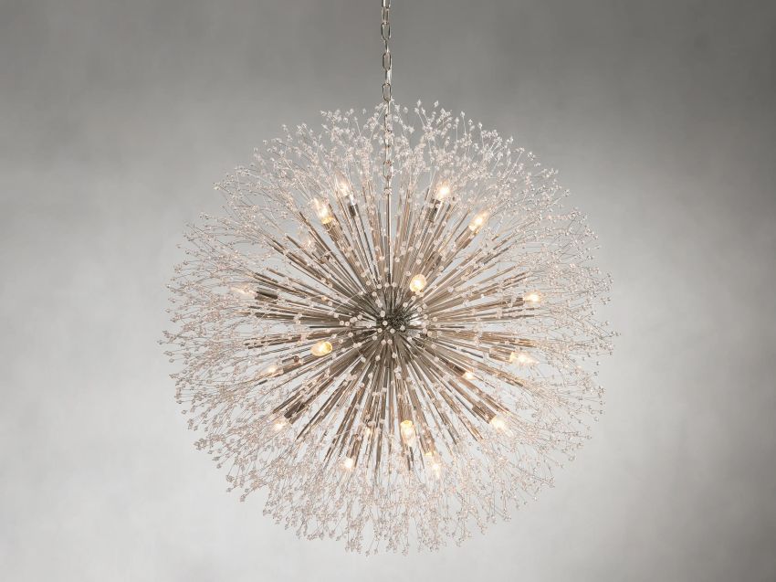 Dandelion Round Chandelier-Chandelier-Briglighting