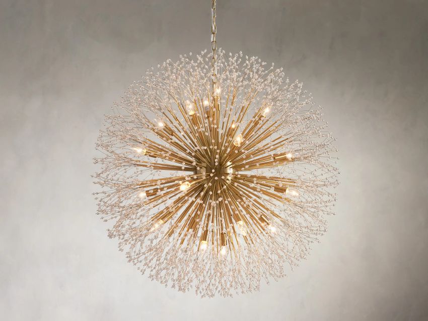 Dandelion Round Chandelier-Chandelier-Briglighting