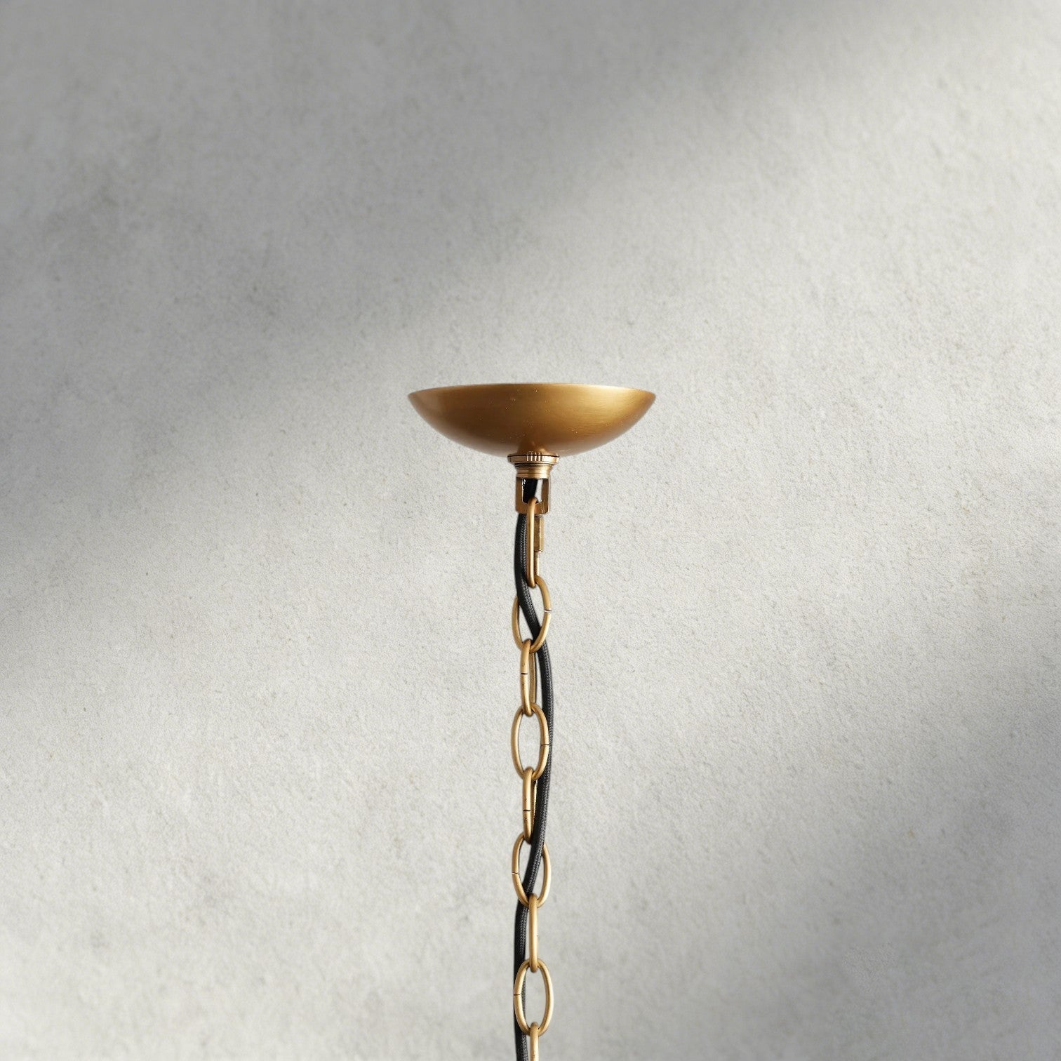 Adela brass branch chandelier