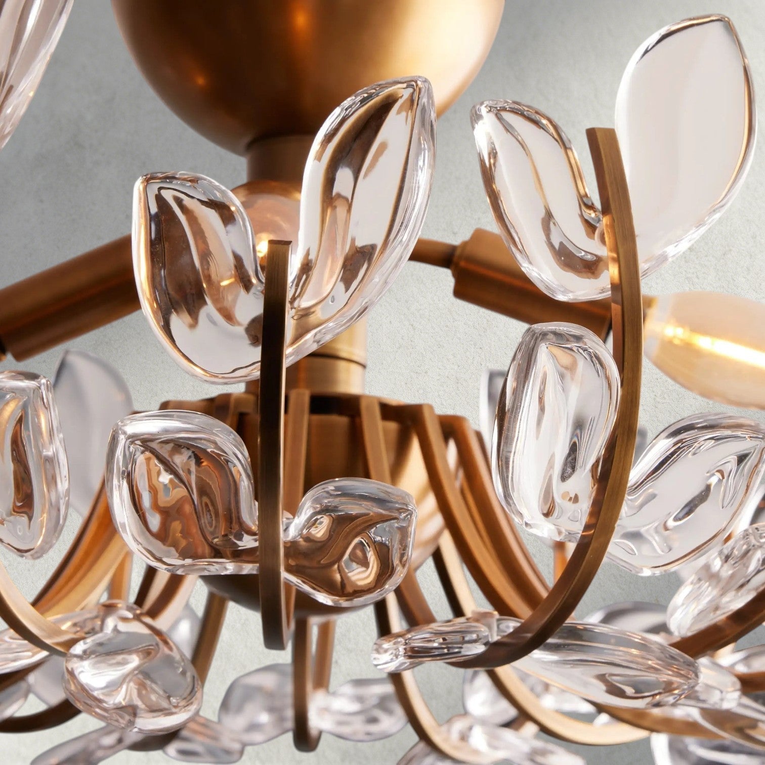 Adela Flush Mount ceiling light detail