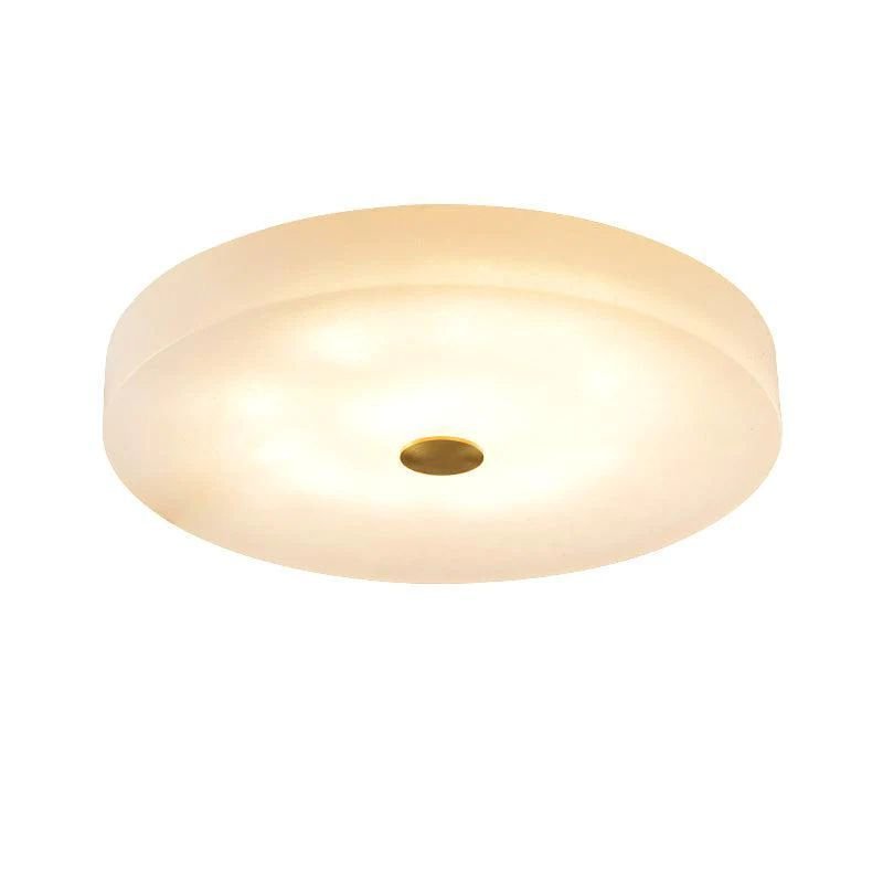 Alabaster Round Led Flushmount 11.8" 15.7" 19.7"-Flush Mount-Briglighting