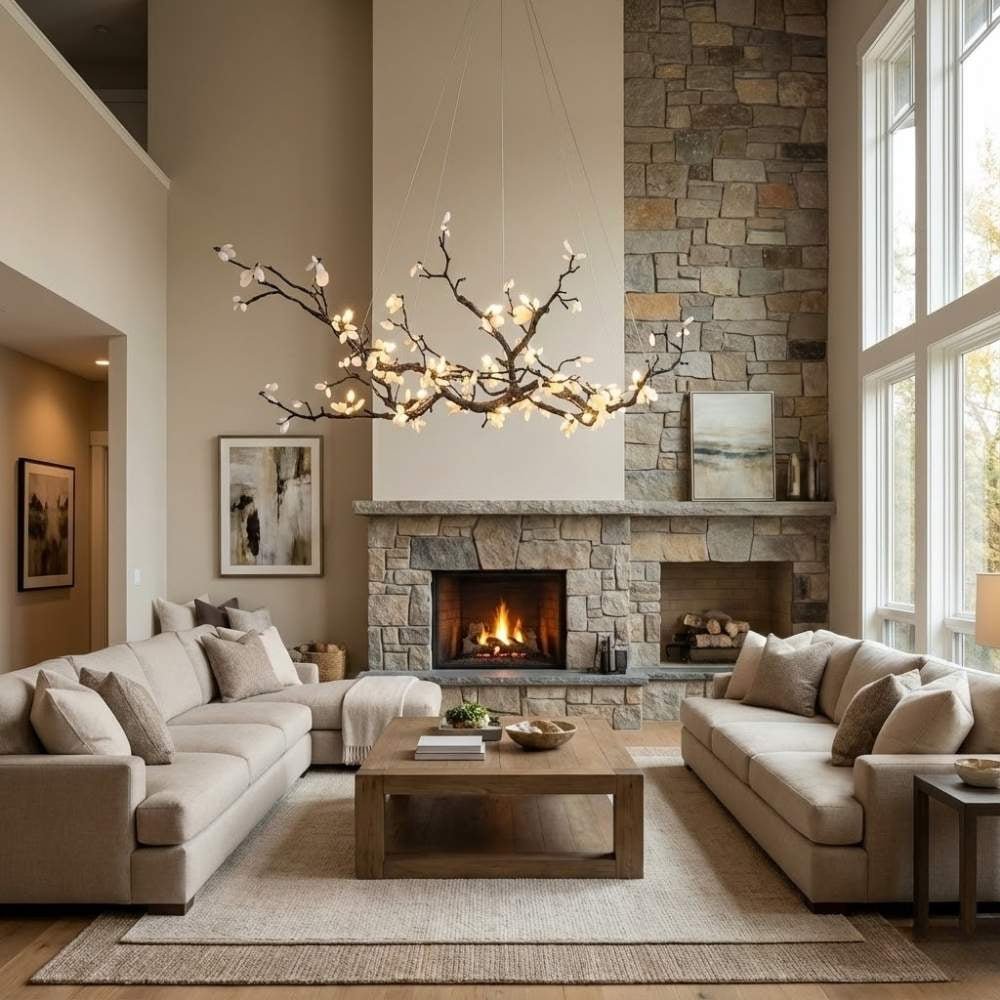 Alba Tree Branch Chandelier-Briglighting