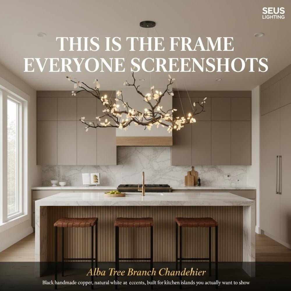 Alba Tree Branch Chandelier-Briglighting